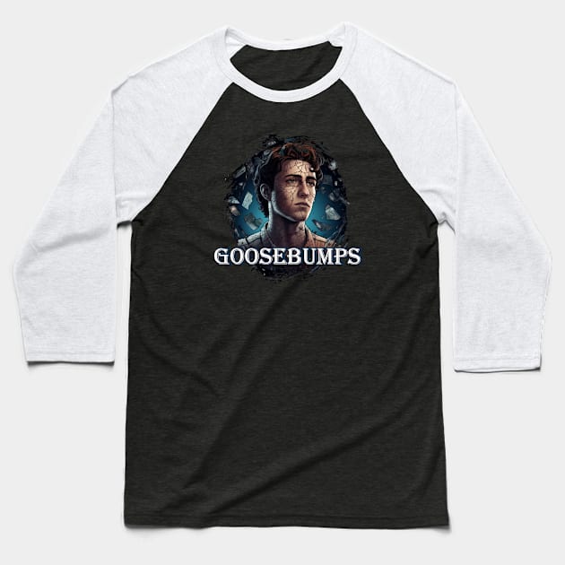 Goosebumps Baseball T-Shirt by Pixy Official